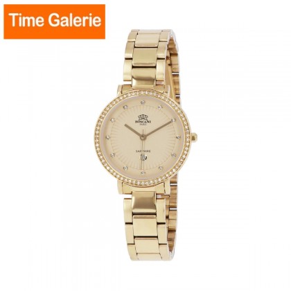 ROSCANI ROSWE425G1 Stainless Gold Strap White Dial Analog Women Watch